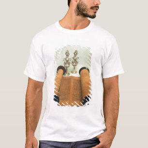 Torah scroll with Silver Crown finials T-Shirt