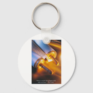 Torah Wisdom (Wealth/Happiness) Gifts, Mugs Etc Key Ring