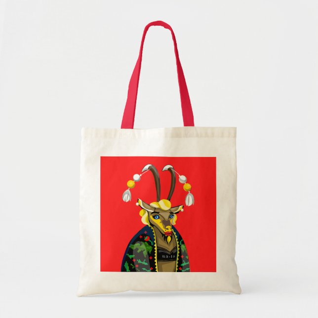 Torba cu capra tote bag (Front)