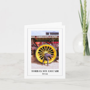 Torbay Steam Fair, Devon Card