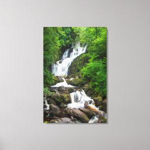 Torc waterfall scenic, Ireland Canvas Print