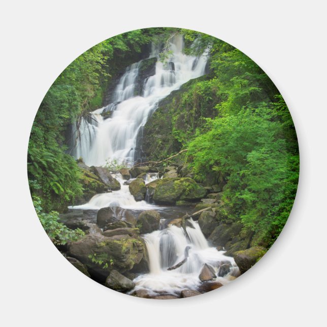 Torc waterfall scenic, Ireland Magnet (Front)