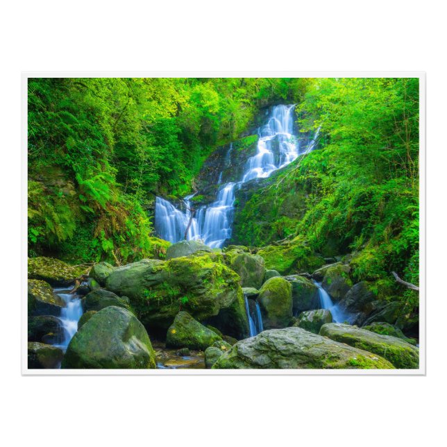 Torc Waterfall Wall Art | Killarney Park Ireland  (Front)