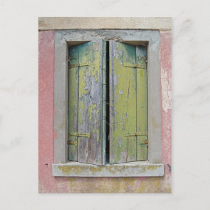 Torcello Shutters Postcard