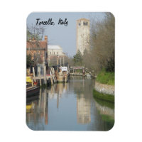 Torcello Tower Premium Flexi Magnet