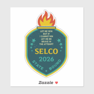 Torch and Oath Sticker