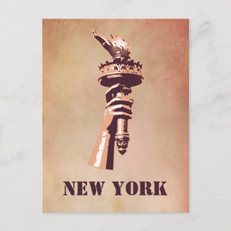 Torch of Liberty, New York Postcard