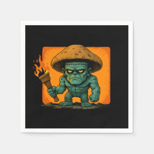 Torch & Temper – Mushroom Beast Design Napkin