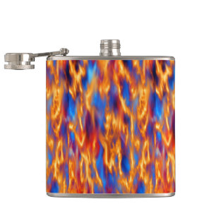 Torched by Kenneth Yoncich Hip Flask