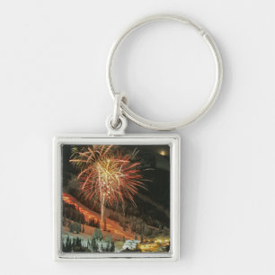 Torchlight parade and fireworks during Winter Key Ring