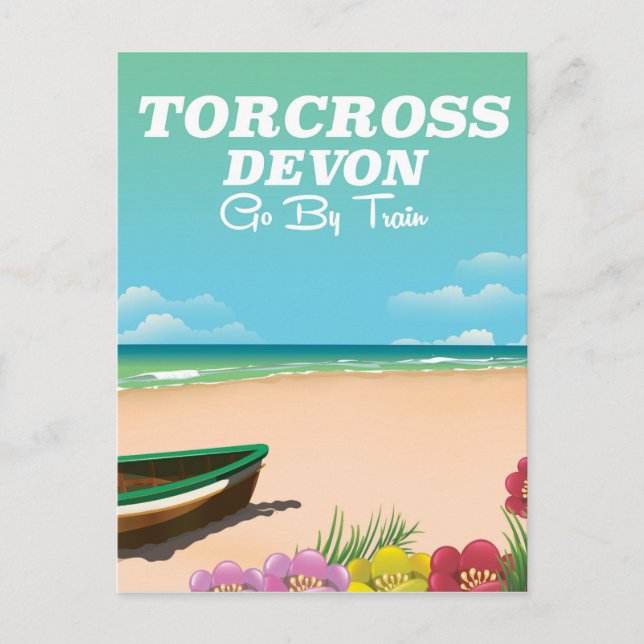 Torcross, Devon beach holiday poster (Front)
