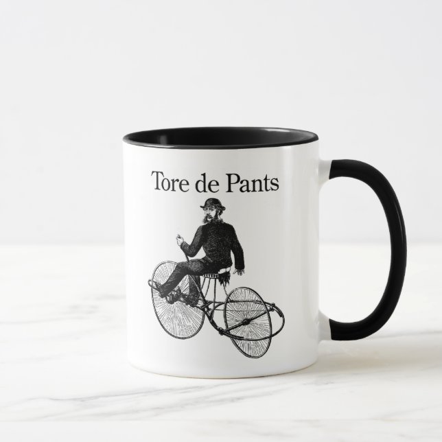 Tore de Pants Mug (Right)