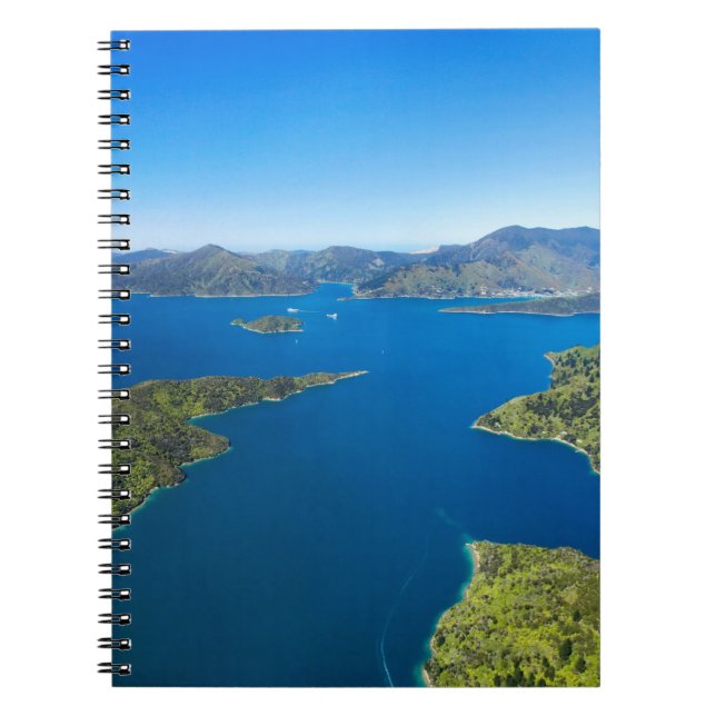 Torea Bay, Queen Charlotte Sound, Marlborough Notebook (Front)
