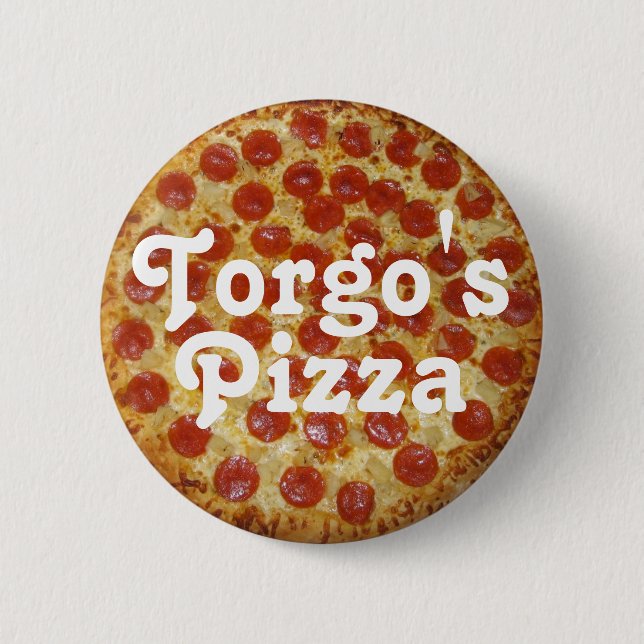 Torgo's Pizza 6 Cm Round Badge (Front)
