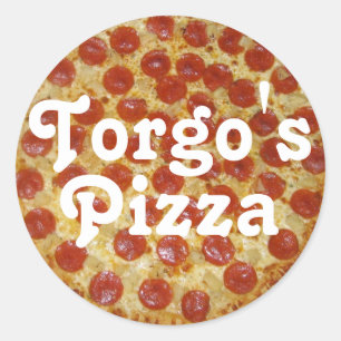 Torgo's Pizza Classic Round Sticker