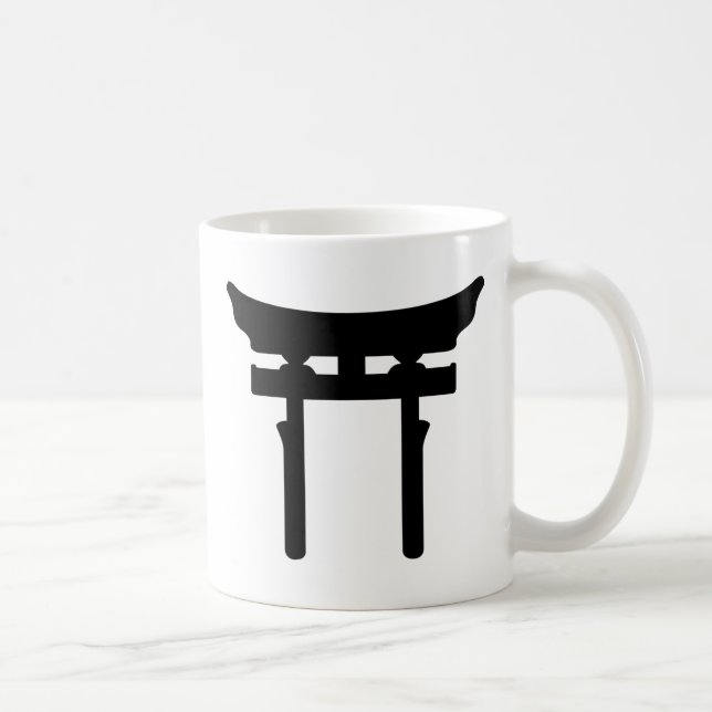 torii gate coffee mug (Right)