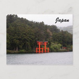torii japan postcard