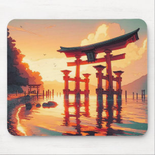 Torii of the Rising Light Mouse Mat