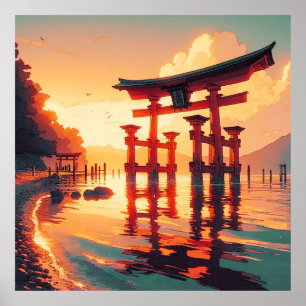 Torii of the Rising Light Poster