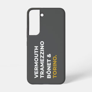Torino Food Icons - Vermouth, Tramezzino, Bônet Samsung Galaxy Case