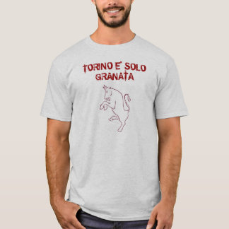 torino solo granata shirt