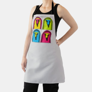 Torino Turin Toret Pop Art Typography Streetwear Apron