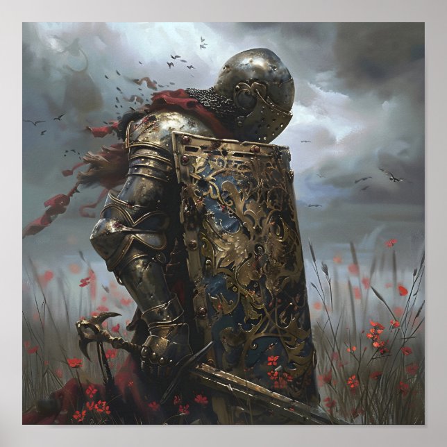 Tormented Knight Poster (Front)