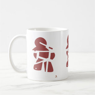 Torn Apart Meeple Board Gamer Design Coffee Mug