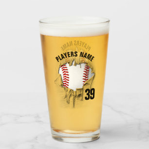 Torn Baseball Glass