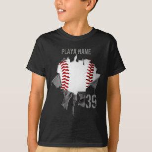 Torn Baseball T-Shirt