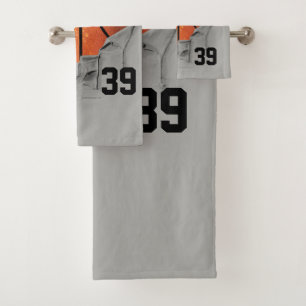 Torn Basketball Bath Towel Set
