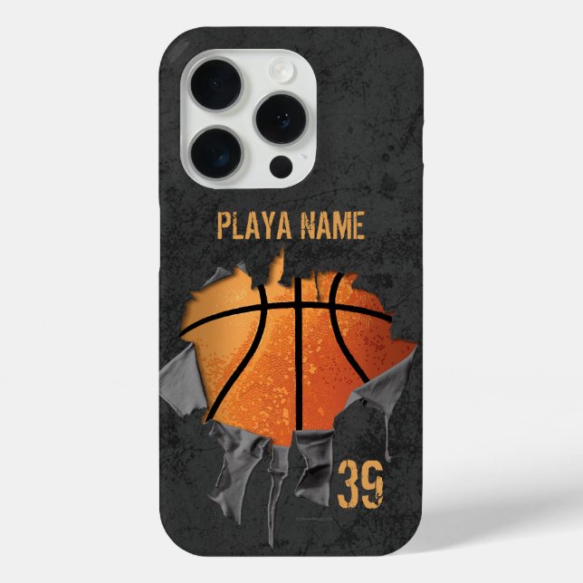 Torn Basketball Case-Mate iPhone Case (Back)