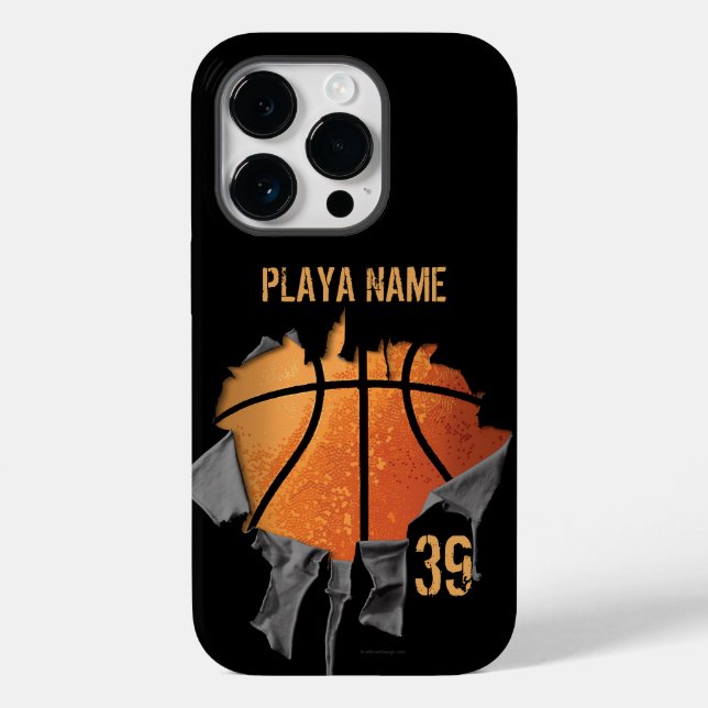 Torn Basketball Case-Mate iPhone Case (Back)