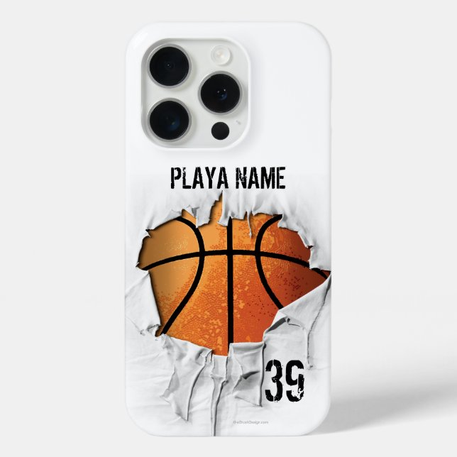 Torn Basketball Case-Mate iPhone Case (Back)