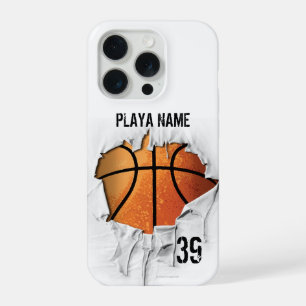 Torn Basketball iPhone 15 Pro Case