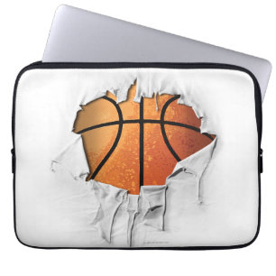Torn Basketball Laptop Sleeve