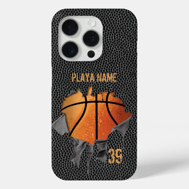 Torn Basketball (textured) Case-Mate iPhone Case (Back)