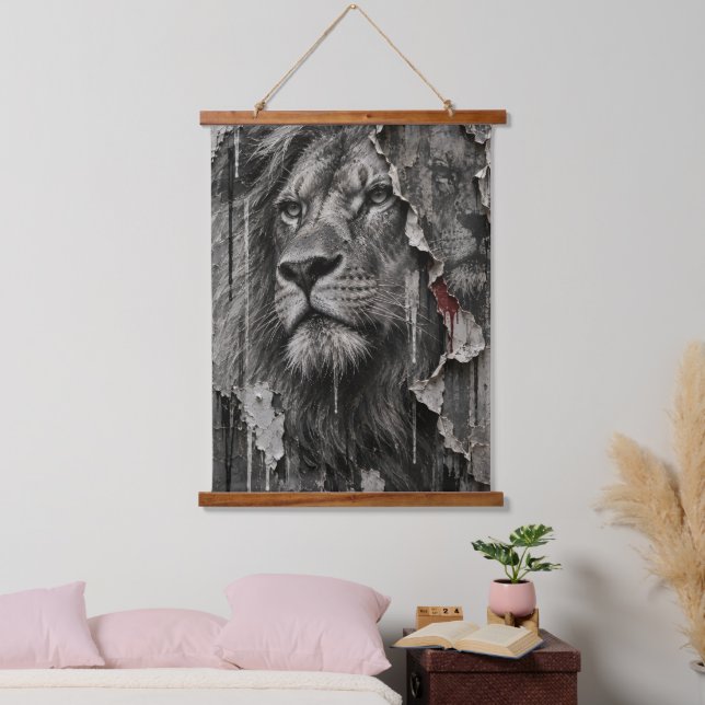 Torn Between Dignity and Decay Hanging Tapestry (Bedroom)