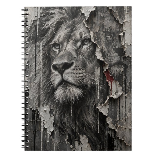 Torn Between Dignity and Decay Notebook (Front)