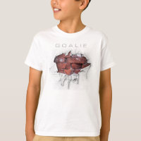 Torn Brick Wall Goalie (Hockey)