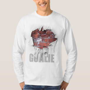 Torn Brick Wall Goalie (Soccer) T-Shirt