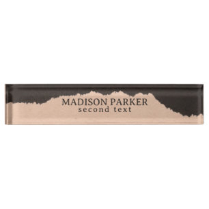 Torn Edge  Nameplate