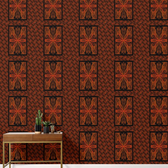 Torn Flower Wallpaper (Hallway)
