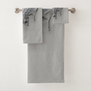 Torn Golf Ball Bath Towel Set
