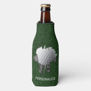 Torn Golf Ball Bottle Cooler