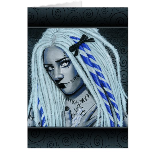 Torn Gothic Ragdoll Art Card