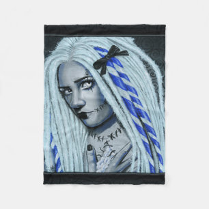 Torn Gothic Ragdoll Fantasy Art blanket