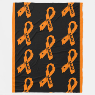 Torn Ribbon/Badass...RSD/CRPS Fleece Blanket