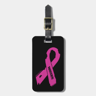 Torn Ribbon/Warrior...Breast Cancer Luggage Tag