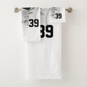 Torn Soccer Bath Towel Set